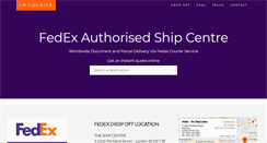 Desktop Screenshot of ipcourier.net